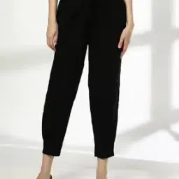 avaasa mix n' match Women Mid-Rise Pants with Insert Pockets-picture-19