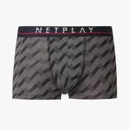 netplay Printed Trunks with Elasticated Waist-picture-50