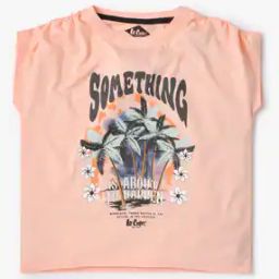 lee cooper Graphic Print Crew-Neck T-Shirt-picture-24