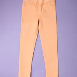 Girls Elasticated Waist Jeggings-image-2