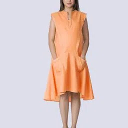 mom for sure by ketki dalal Sleeveless A-line Maternity Dress-picture-32