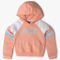 lee cooper Girls Typographic Print Hoodie-picture-47