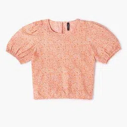 rio girls Girls Floral Print Relaxed Fit Top-picture-26