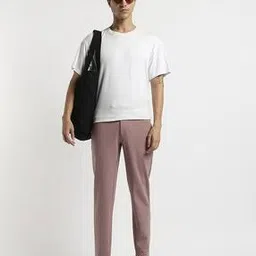 altheory by azorte Honeycomb Structure Formal Knit Trousers-picture-50