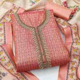 svaraa Women Embroidered Unstitched Dress Material-picture-15