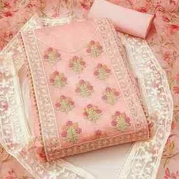 svaraa Women Embroidered 3-Piece Unstitched Dress Material-picture-52