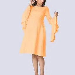 mom for sure by ketki dalal Boat-Neck A-Line Dress-picture-53