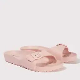 Buckle Accent Slip-On Slides-image-0