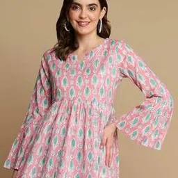 shiv ali apparels Women Printed Relaxed Fit Top-picture-30