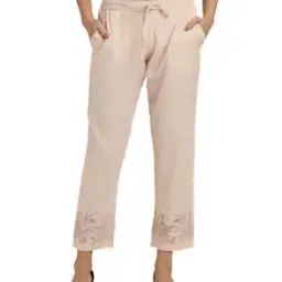 morrio Women Straight Fit Pants with Drawstring Waist-picture-43