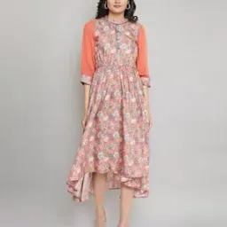 aurelia Floral Print Fit & Flare Dress-picture-45