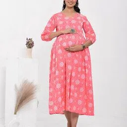 kaheksa Women Printed Fit & Flare Dress-picture-34