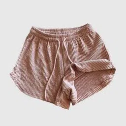 Women Patterned Shorts with Elasticated Waist-image-61
