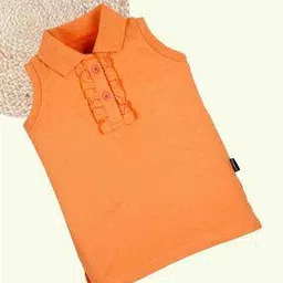 kiddopanti Girl Regular Fit Polo T-Shirt-picture-33