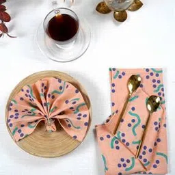 Set of 4 Printed Napkins-image-3