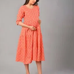 negen Women Printed Fit & Flare Dress-picture-31