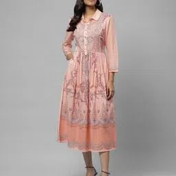 aarke ritu kumar Paisley Print Shirt Dress-picture-11