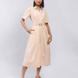label ritu kumar Pleated Jumpsuit with Belt-picture-9