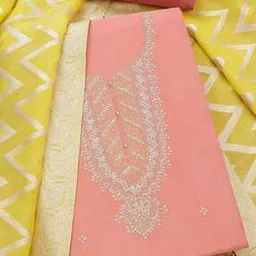 soch Women Embroidery Unstitched Dress Material-picture-13