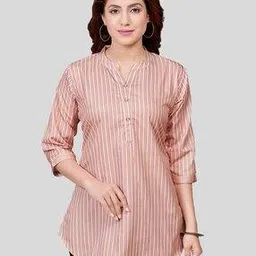 sareeswarg Striped A-Line Tunic-picture-34