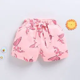 biskid Girls Floral Regular Fit Shorts-picture-29