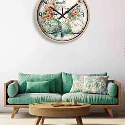 olive tree Wall Clock Round Analog-picture-45