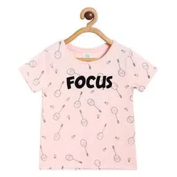 mini klub Typographic Print Round-Neck Top-picture-33