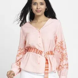 shaye Women Floral Relaxed Fit Shirt-picture-34