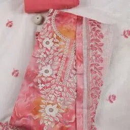 mbz.in by meena bazaar Women Embroidered 3-Piece Unstitched Dress Material-picture-19