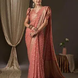 ri-wah Georgette Saree with Contrast Border-picture-27