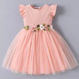 styleconnect Girls Floral Fit And Flare Dress-picture-48