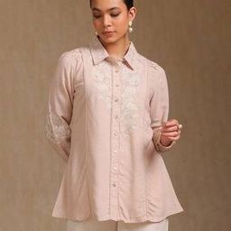 soch Women Embroidery Relaxed Fit Tunic-picture-38