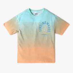 yousta Boys Typographic Print Regular Fit Round-Neck T-Shirt-picture-30
