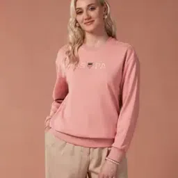 u.s. polo assn. Women Brand Print Oversized Sweatshirt-picture-22