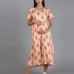 nightspree Printed Fit & Flare Dress-picture-37