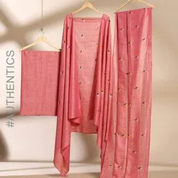 indie picks Hand Dyed Embroidery Unstitched Dress Material-picture-15