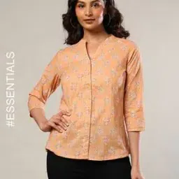 Women Floral Print Regular Fit Top-image-53