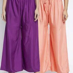 jinfo Women Pack of 2 Palazzos-picture-10