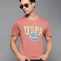 u.s. polo assn. Men'S Half Sleeve Graphic Printed Round Neck T-Shirts-picture-10