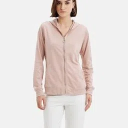 kazo Women Zip-Front Hooded Sweatshirt-picture-35
