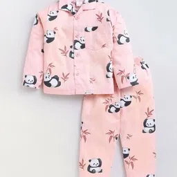 nauti kidz Boys Printed Nightsuit Set image 1