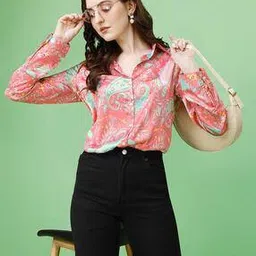 mirchi fashion Women Paisley Print Regular Fit Shirt-picture-22