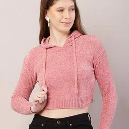 nobarr Women Crop Hoodie-picture-16
