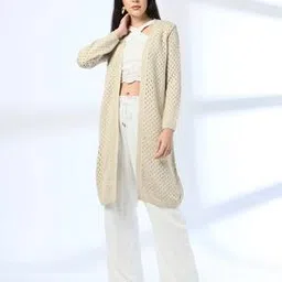 fusion Women Knitted Open-Front Shrug-picture-33
