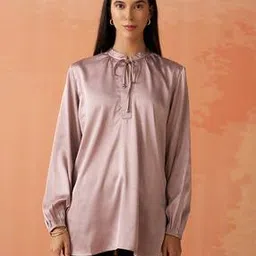 lakshita Women Relaxed Fit Top with Tie-Up Detail-picture-20