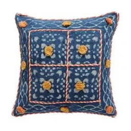handicraft-palace Indigo Cotton Dari Cushion Covers-picture-31