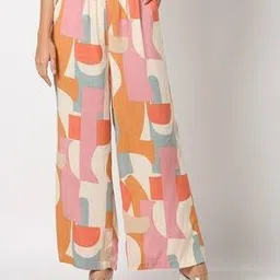fig Women Geometric Print Palazzos-picture-11
