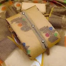 peachmode Women Floral Woven Unstitched Dress Material-picture-25