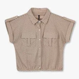 rio girls Girls Checked Relaxed Fit Shirt-picture-21