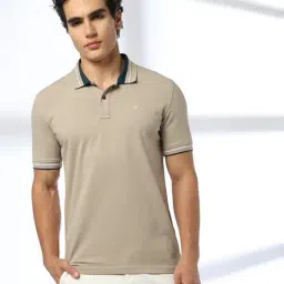 john players Men Slim Fit Polo T-Shirt image 1